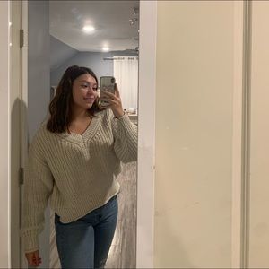 Off white sweater!
